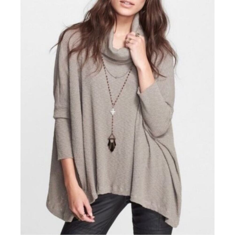 Free People Beach World Traveler Open Split Back Top